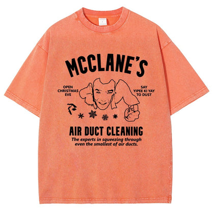 Hero's Air Duct Cleaning Vintage Distressed T-shirt