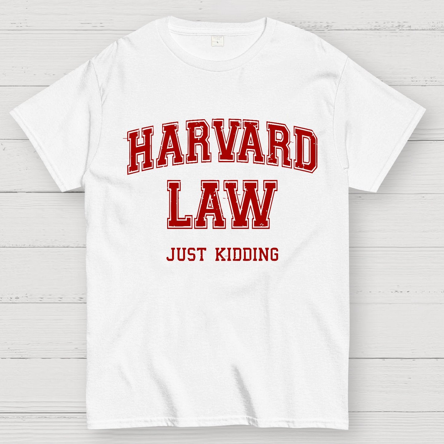 Harvard Law (Just Kidding) Geek T-Shirt