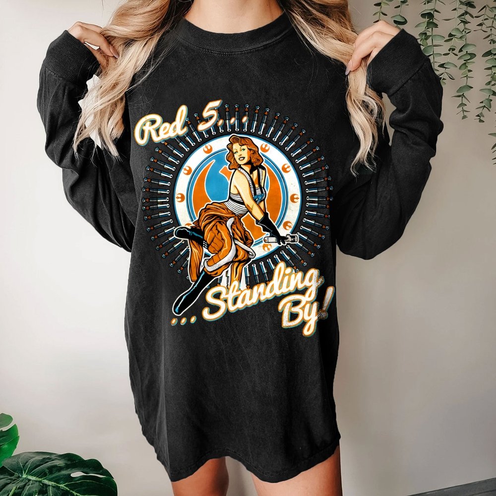 My Job Istop Secret Washed Long Sleeve Tee