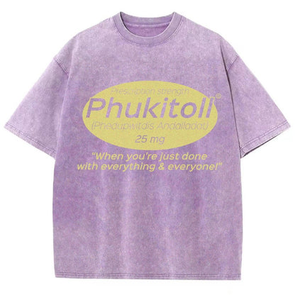 Prescription Strength Phukitoll Vintage Distressed T-shirt