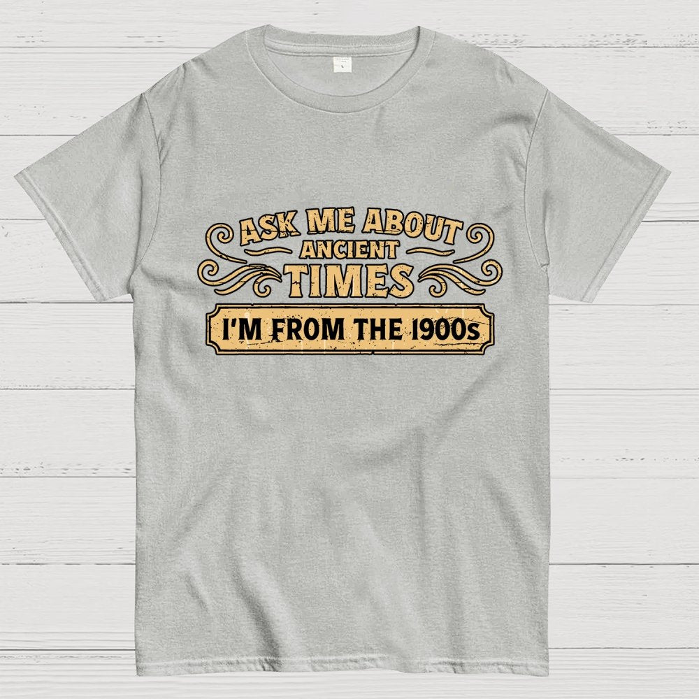 Ask Me About Ancient Times Geek T-Shirt