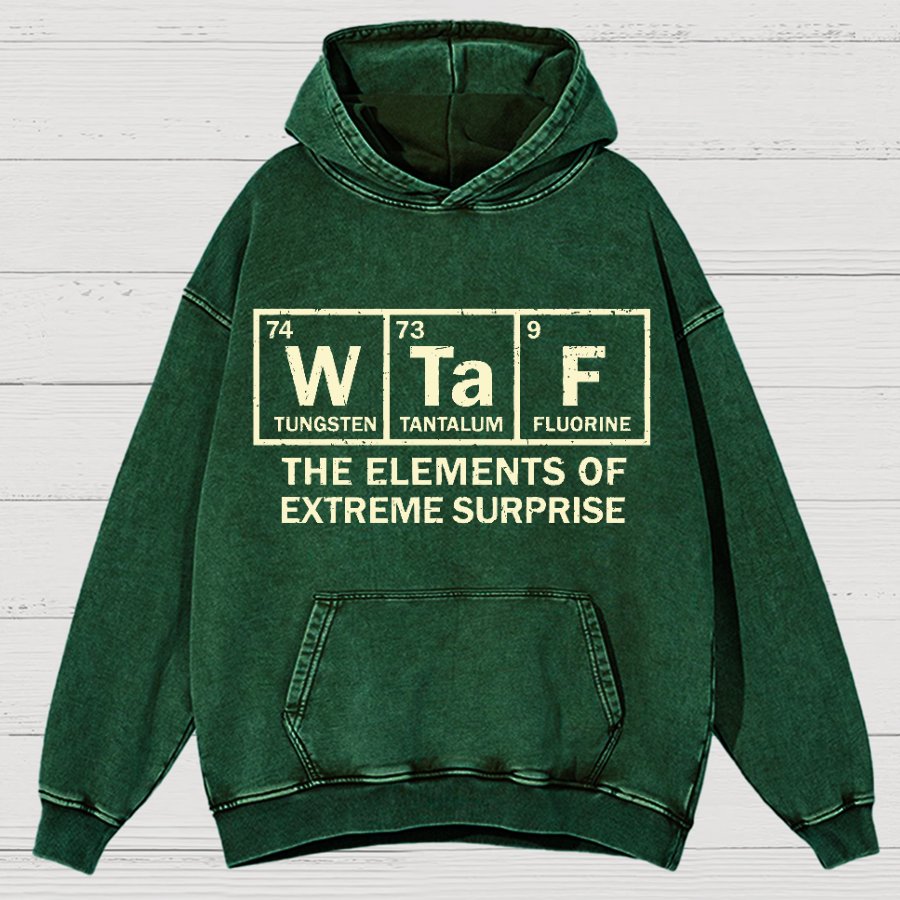 The Extreme Element of Surprise Vintage Distressed Hoodie