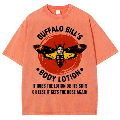 buffalo bills body lotion Vintage Distressed T-shirt