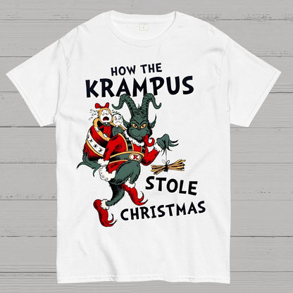 How The Krampus Stole Christmas Geek T-Shirt