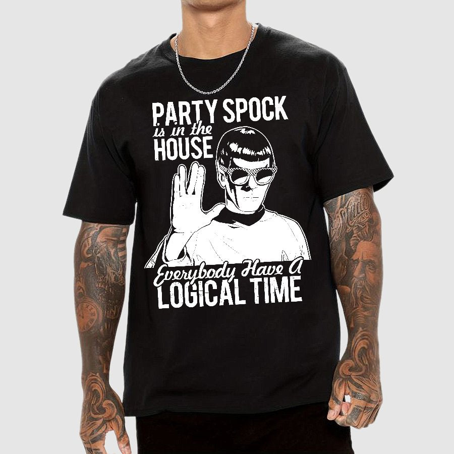 Logic Party Night Geek T-Shirt