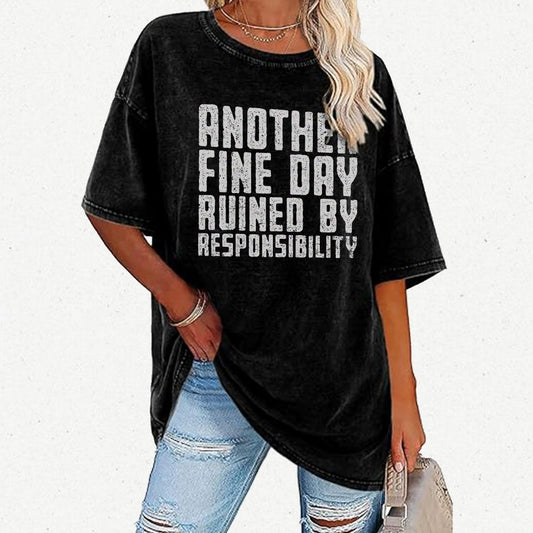 Another Fine Day Vintage Distressed T-shirt