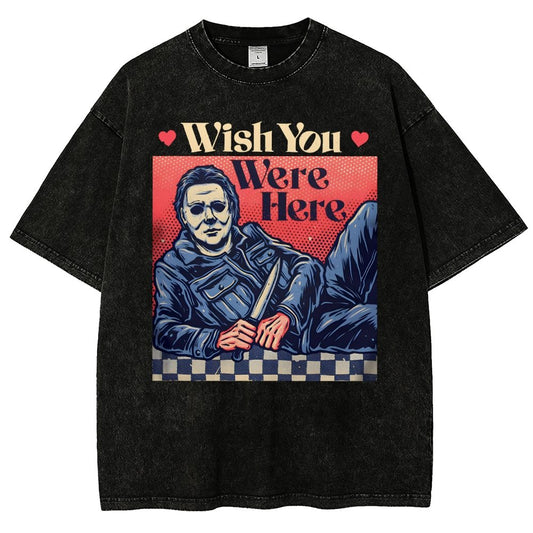 Wish You Were Here Vintage Distressed T-shirt