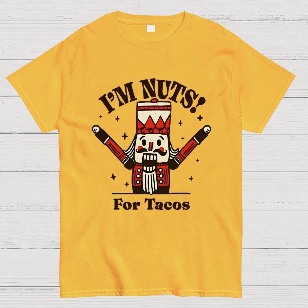 Nuts for Tacos Geek T-Shirt