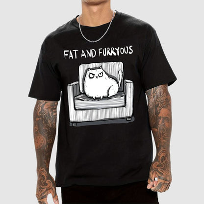 Fat and furryous Geek T-Shirt
