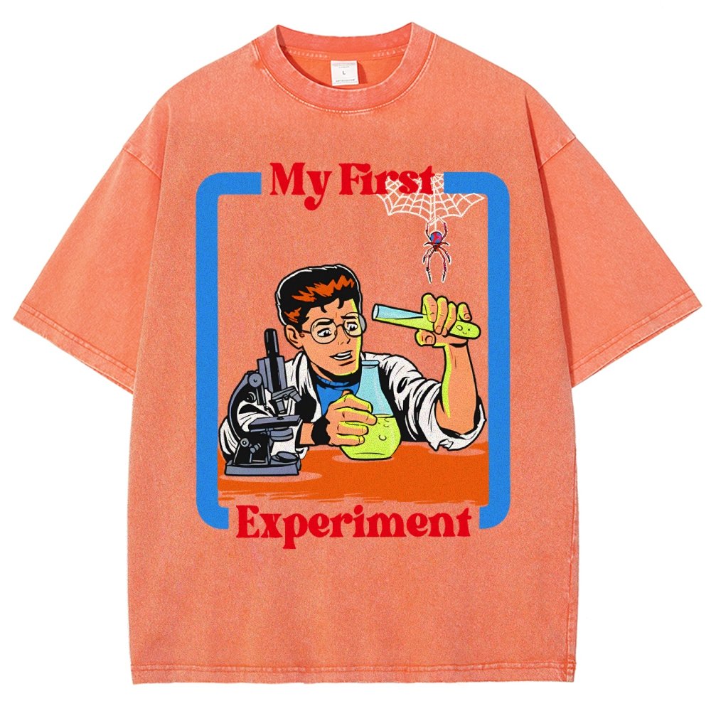 My First Experiment Vintage Distressed T-shirt