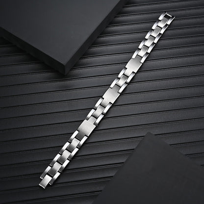 Tungsten Steel Watch - Strap Bracelet | Less is More, Answer to “Hardcore Minimalism”