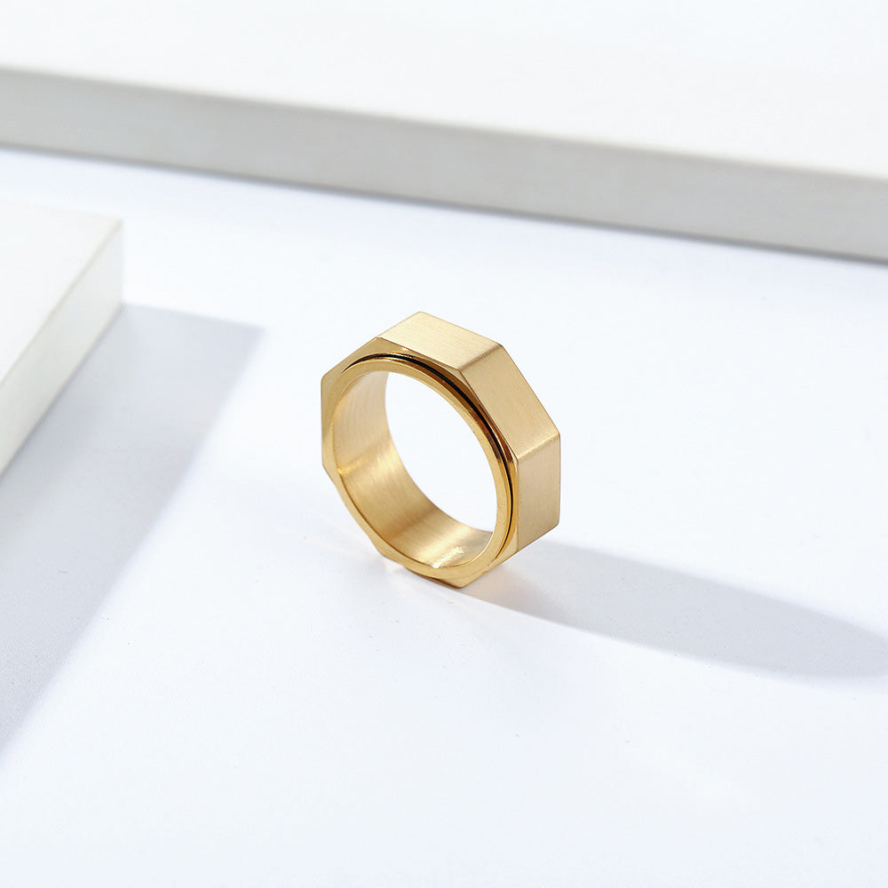 Stainless Steel Hex Nut Shaped Ring