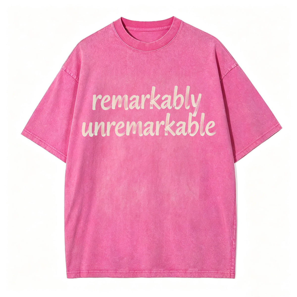 Remarkably Unremarkable Funny Sarcastic T-Shirt