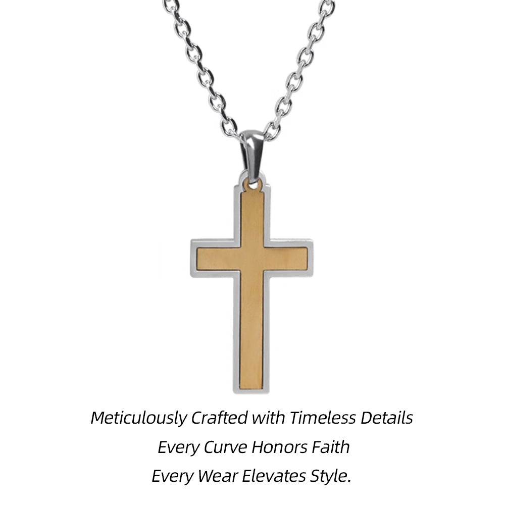 Stainless Steel Cross Necklace – Where Faith Meets Timeless Style