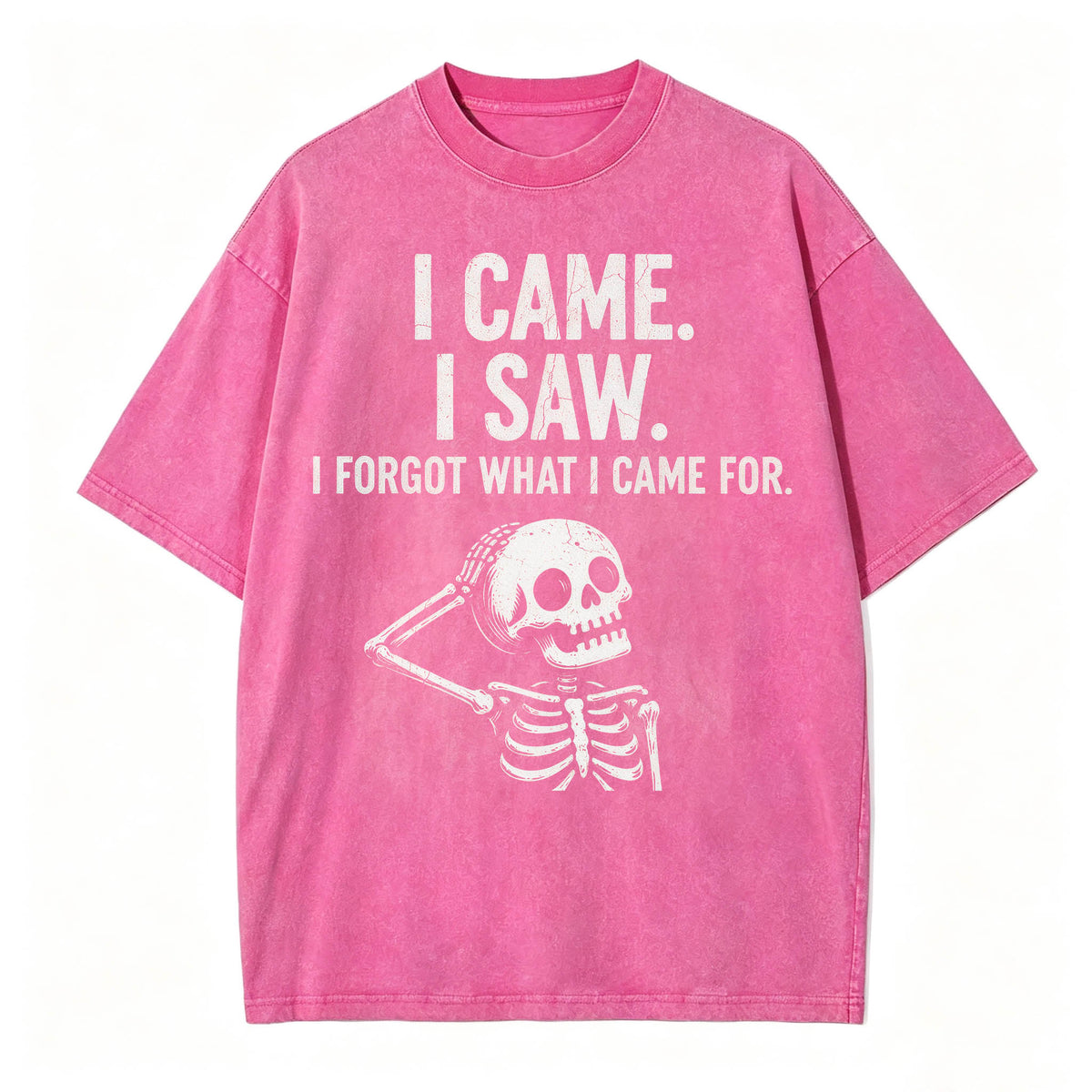 I Came. I Saw. I Forgot What I Came For. Funny Dark Humor T-Shirt