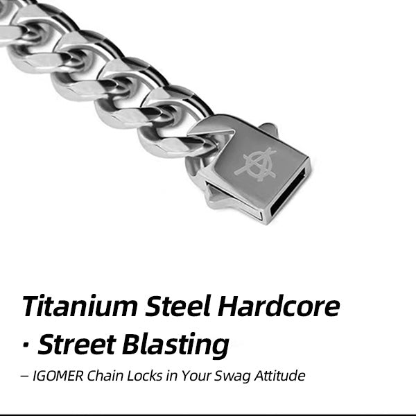 IGOMER Series Titanium Steel Bracelet – Shatter the Mediocre