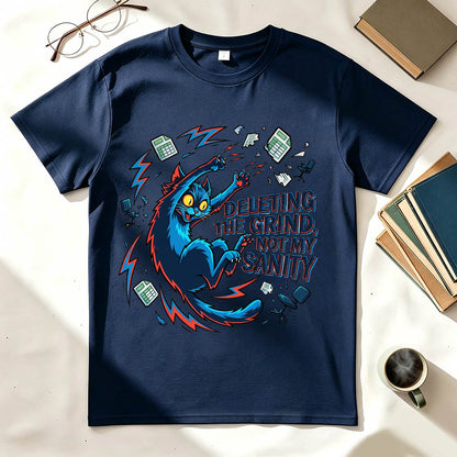 Grinding Cat T-Shirt
