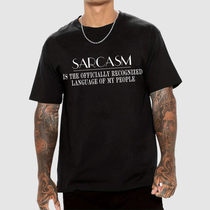 Fluently Sarcastic Unisex Geek T-Shirt
