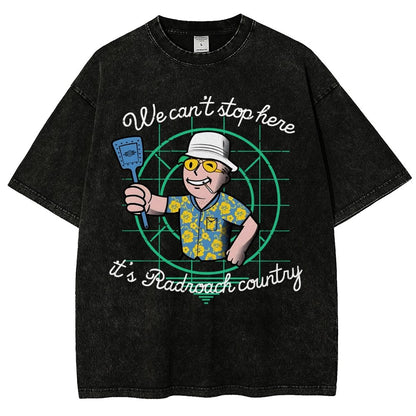 We Can’t Stop Here Vintage Distressed T-shirt