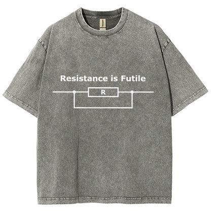 Existence Is Futile  Vintage Distressed T-shirt