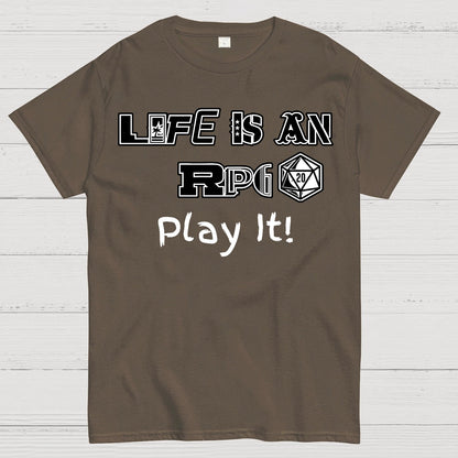 Life Is An RPG Geek T-Shirt