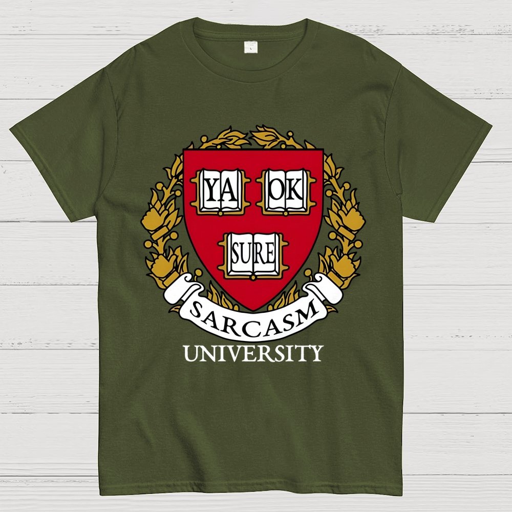 Ivy League Sarcasm Unisex Geek T-Shirt