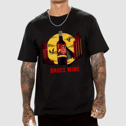 Bruce Wine Geek T-Shirt