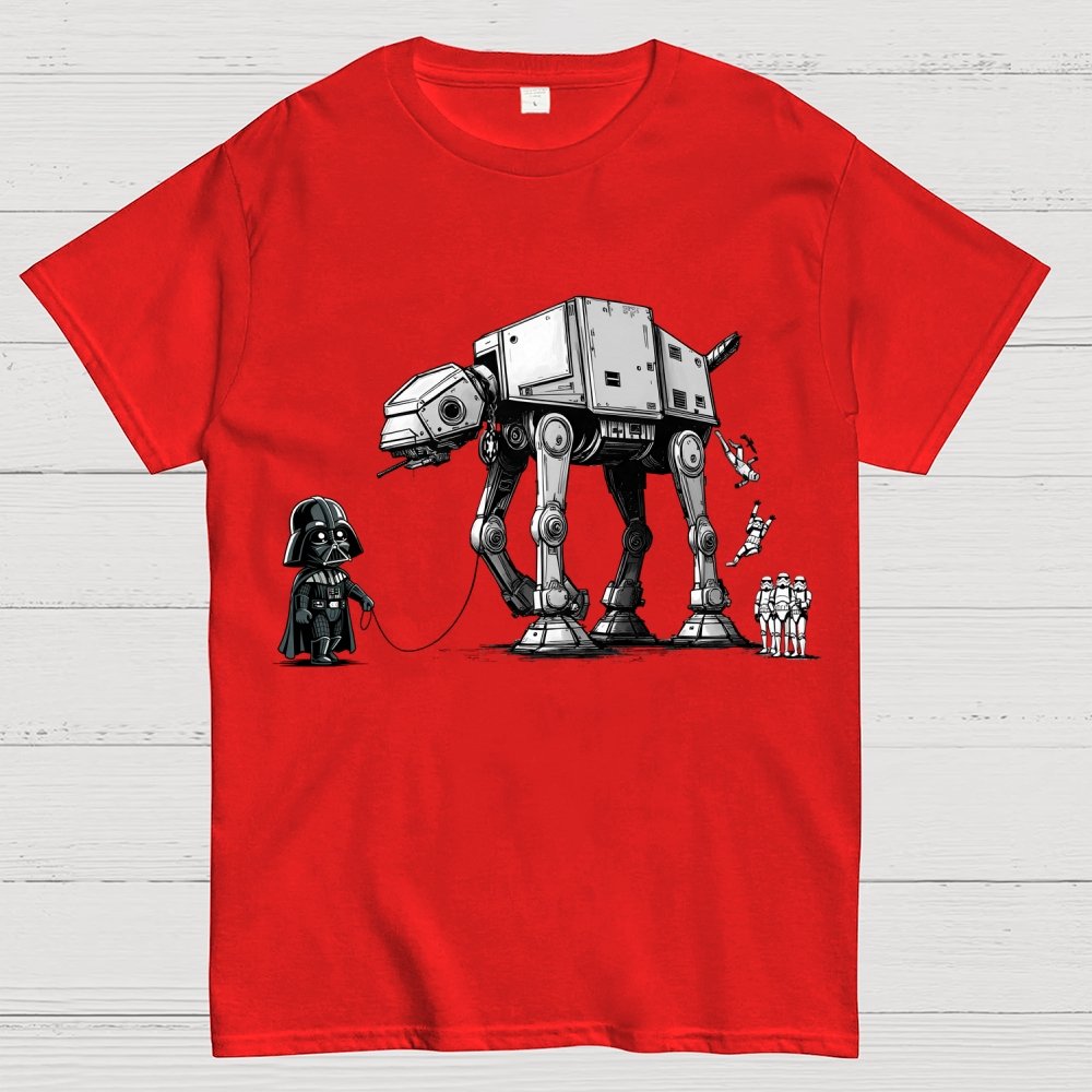 Imperial Robot Dog Poop Geek T-Shirt