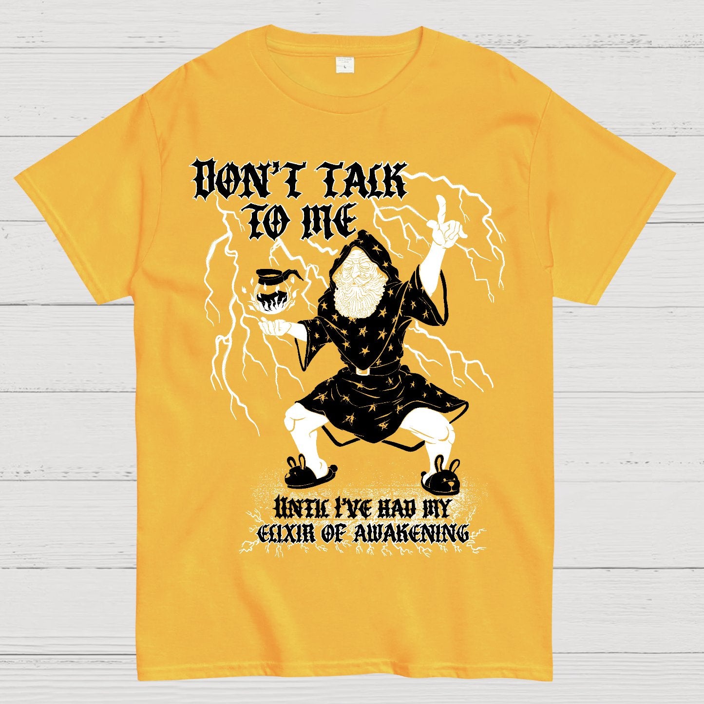 Mythic Morning Brew Geek T-Shirt
