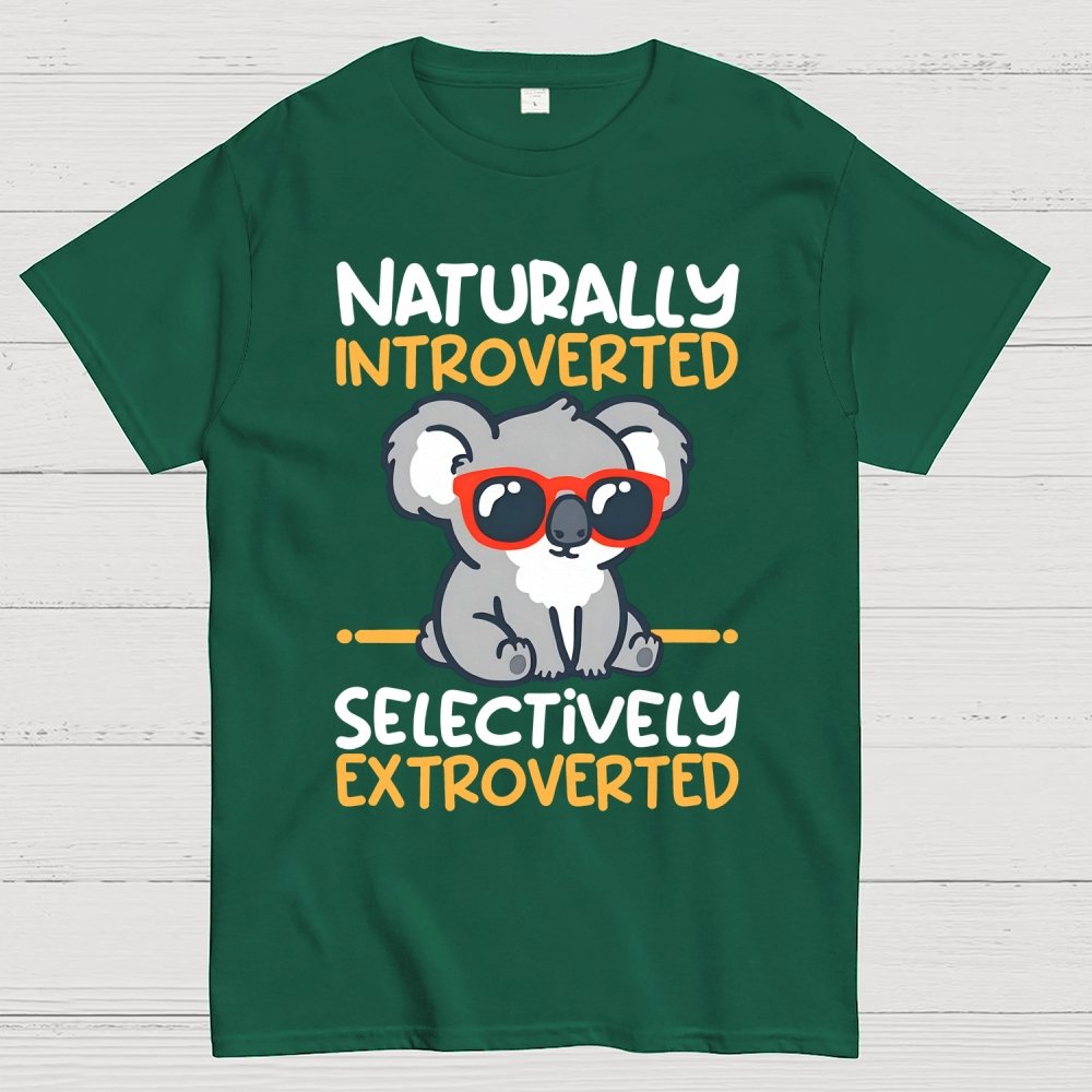 Selectively extrovert Unisex Geek T-Shirt