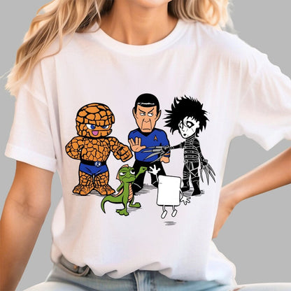 Rock Paper Scissors Unisex Geek T-Shirt