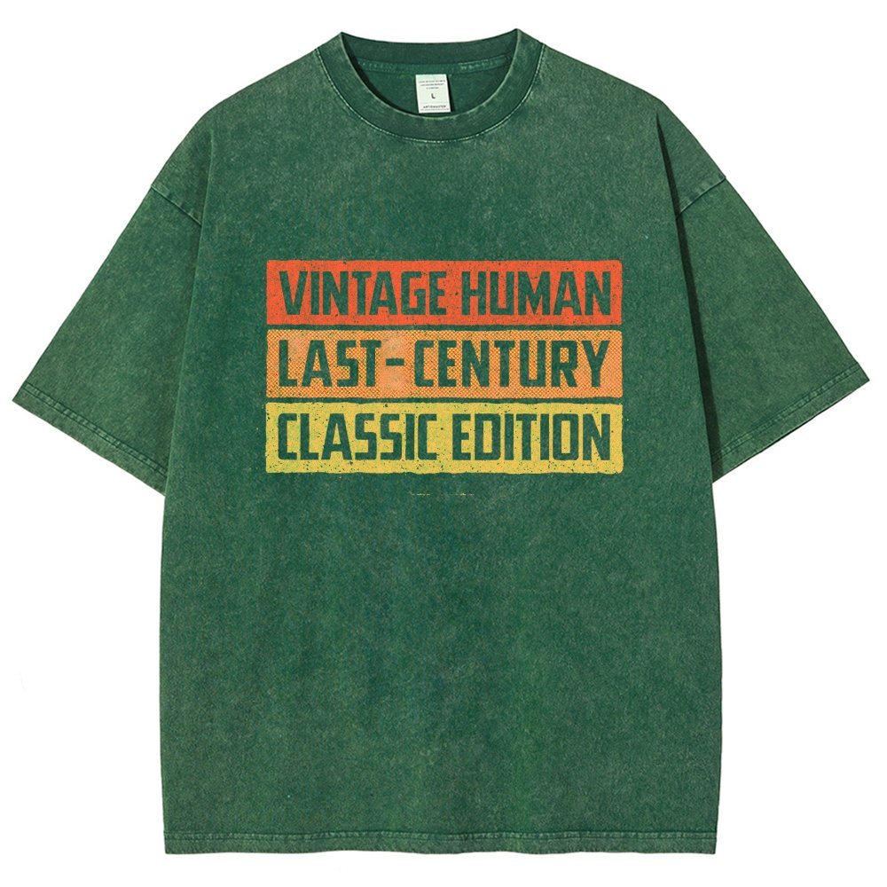 Vintage Human Vintage Distressed T-shirt