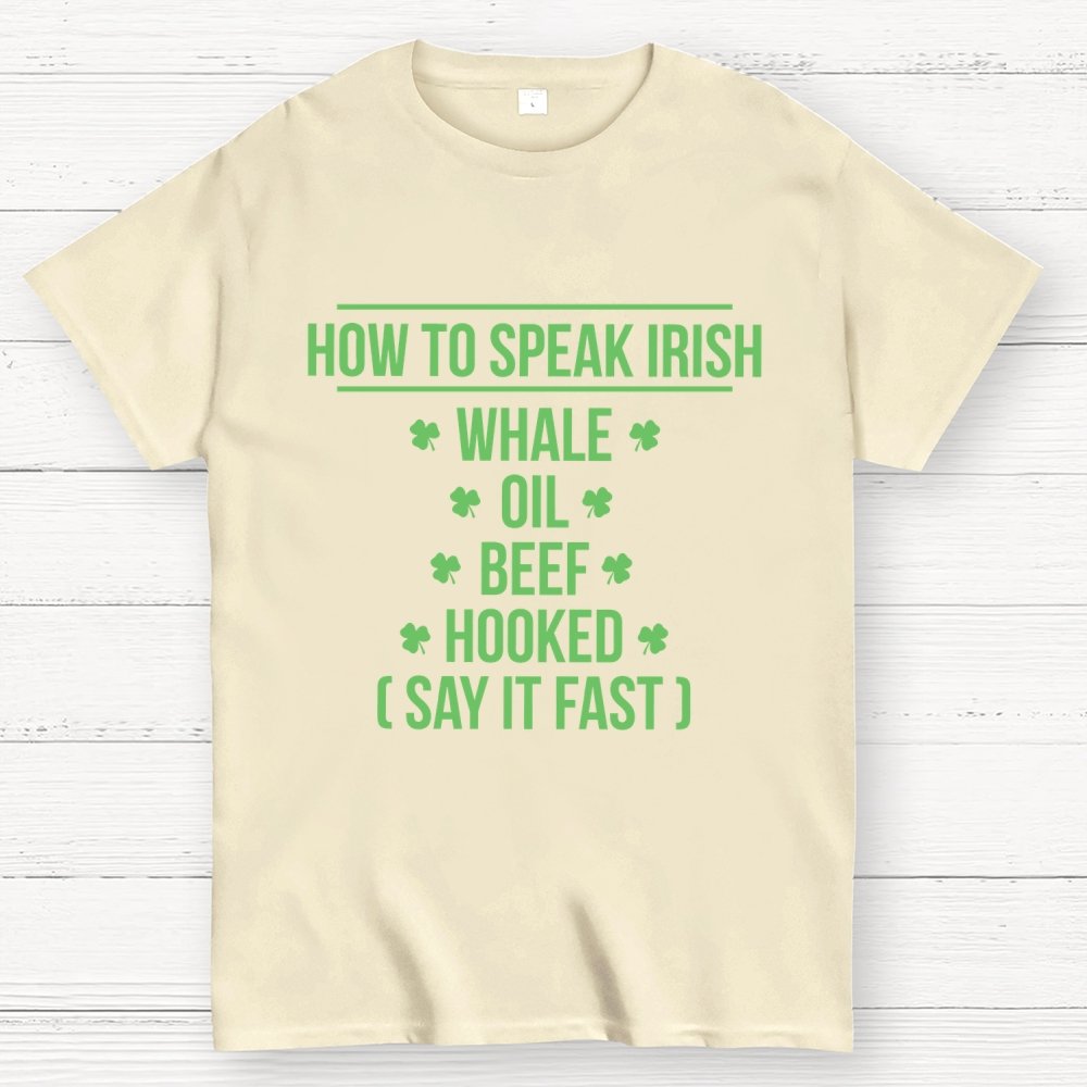 St. Patrick's Day How To Speak Irish Geek T-Shirt