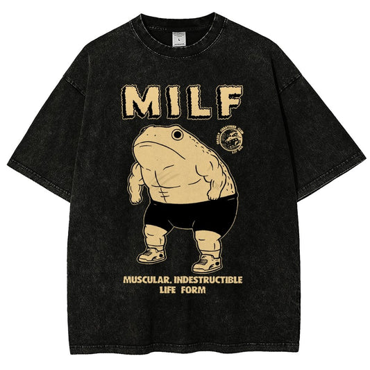Deadly Form DILF Vintage Distressed T-shirt