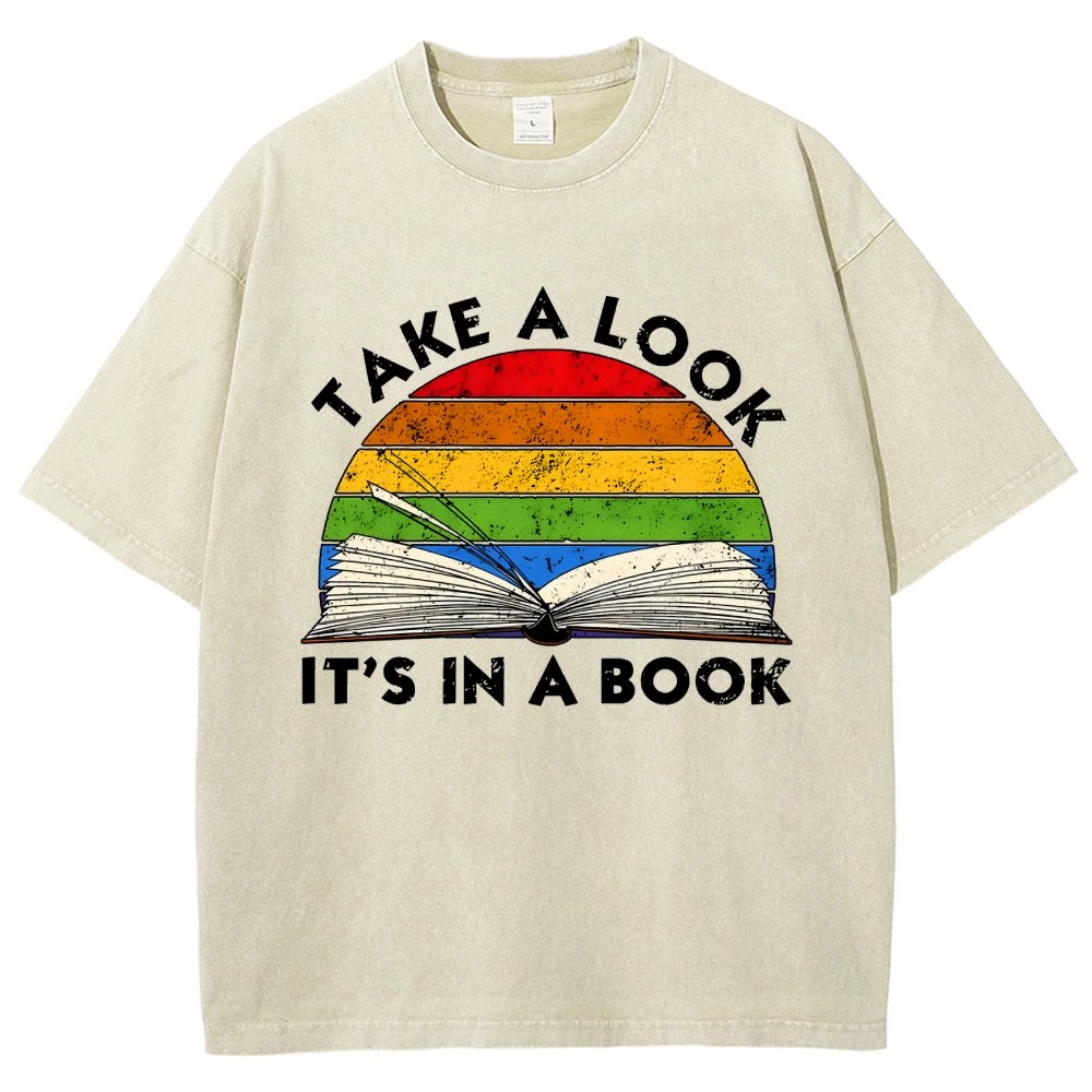 Take a Look Vintage Distressed T-shirt