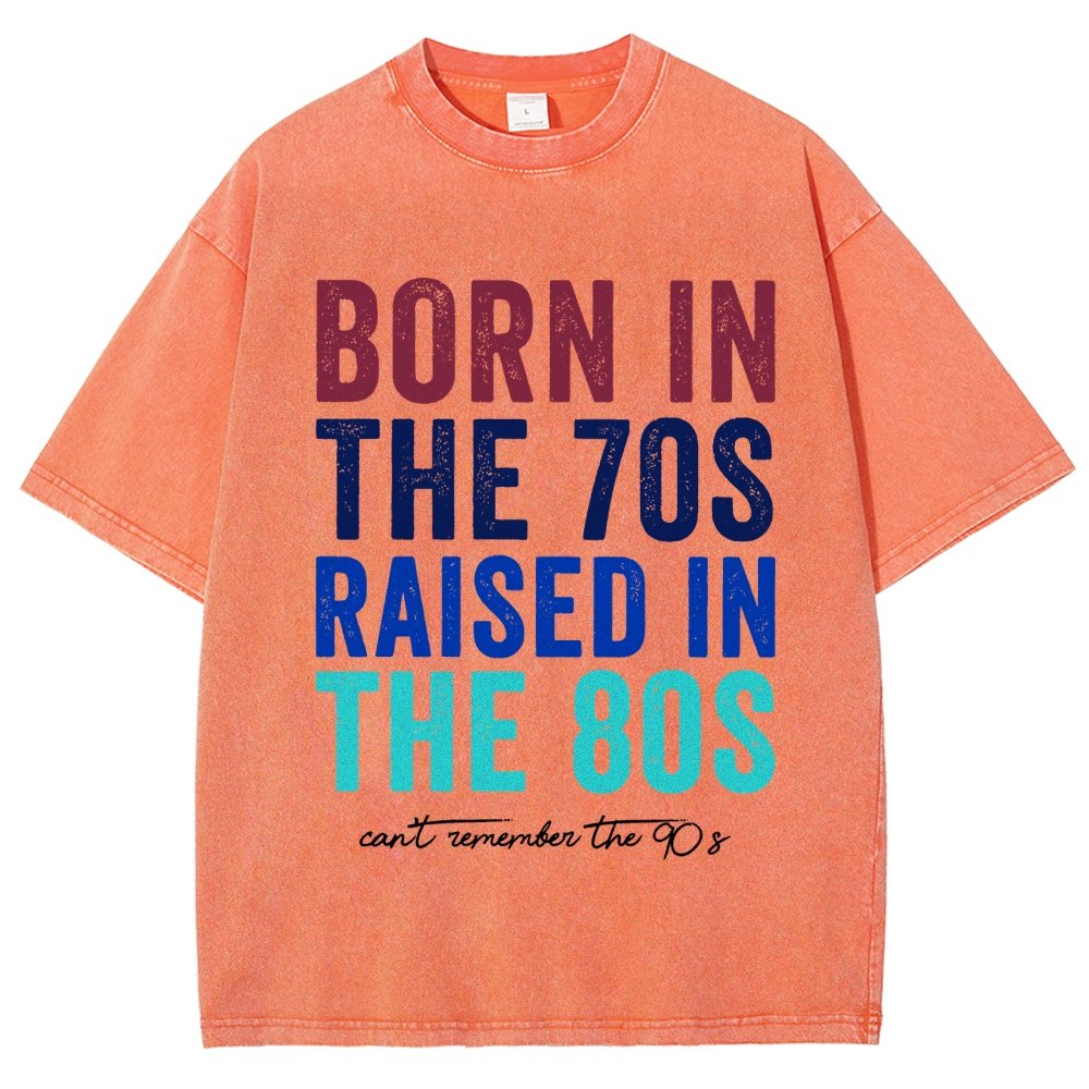 Raised In The 80s Vintage Distressed T-shirt