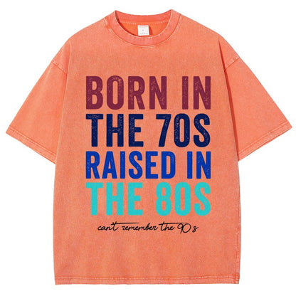 Raised In The 80s Vintage Distressed T-shirt