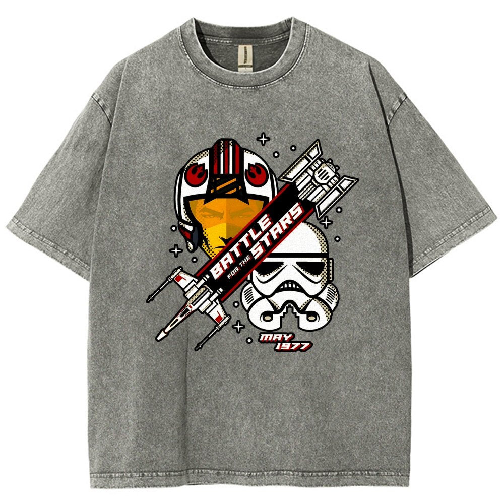 Battle for the Stars Vintage Distressed T-shirt