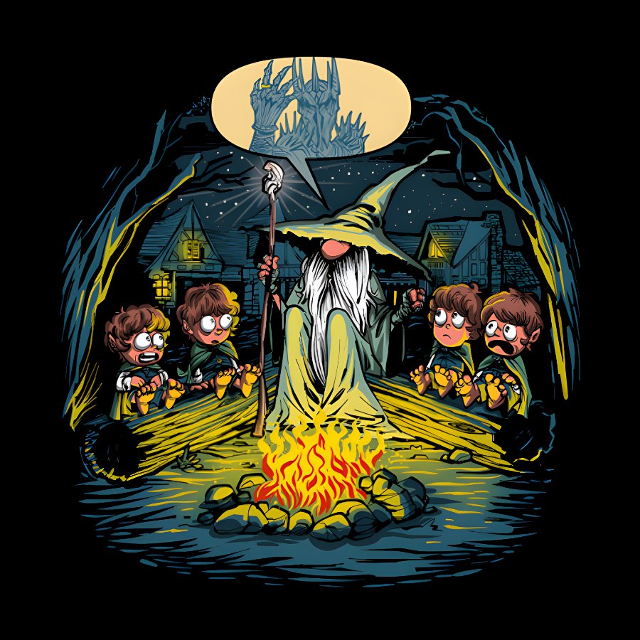 Beware of the Mysterious Dark One Geek T-Shirt