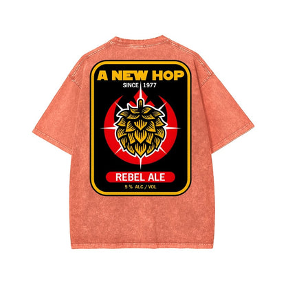 A New Starry Rebel Ale Washed T-shirt