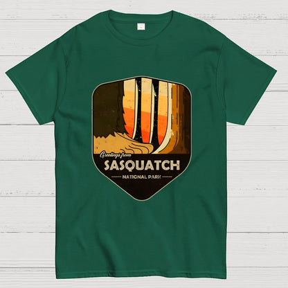 Big Foot Souvenirs Geek T-Shirt