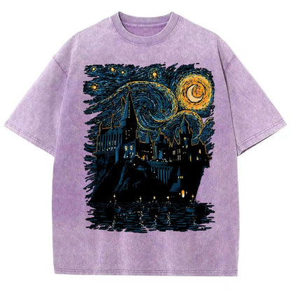 Starry School Vintage Distressed T-shirt