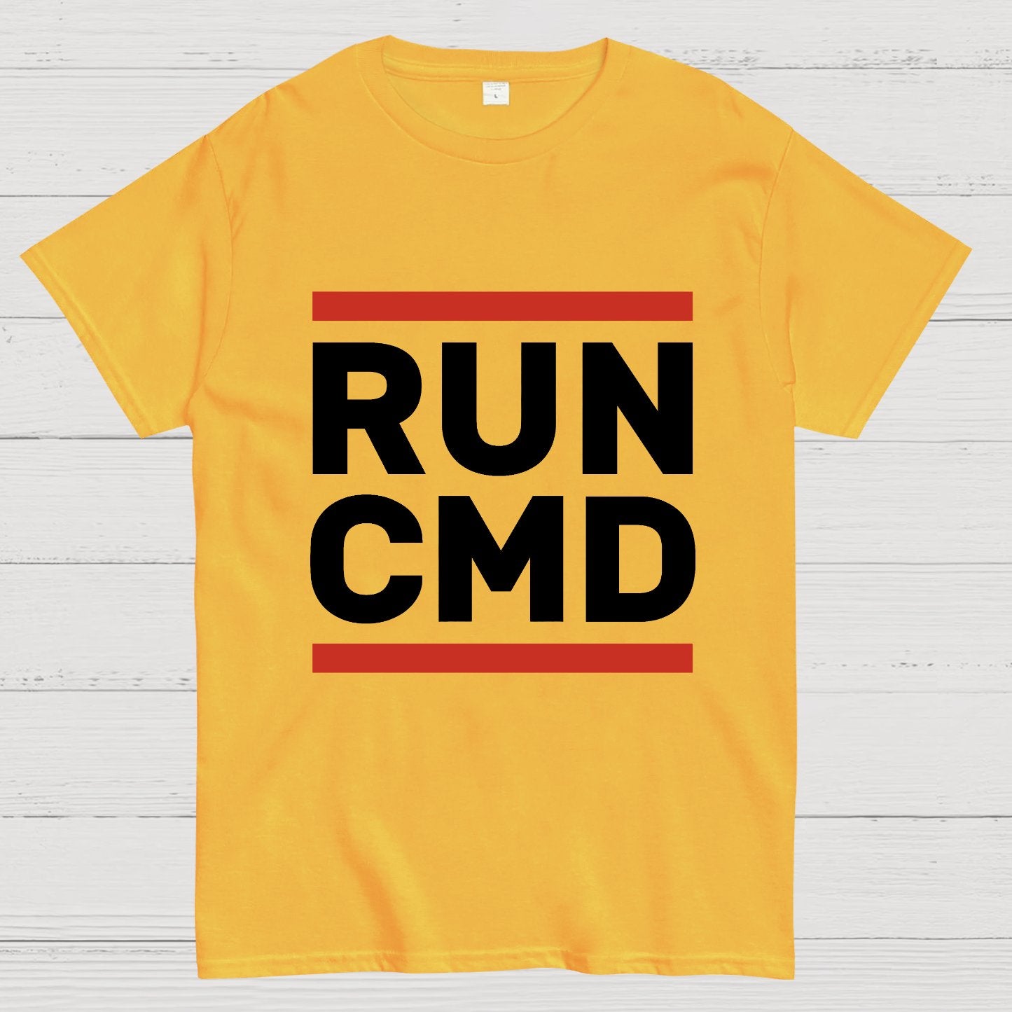 RUN CMD Geeky T-Shirt