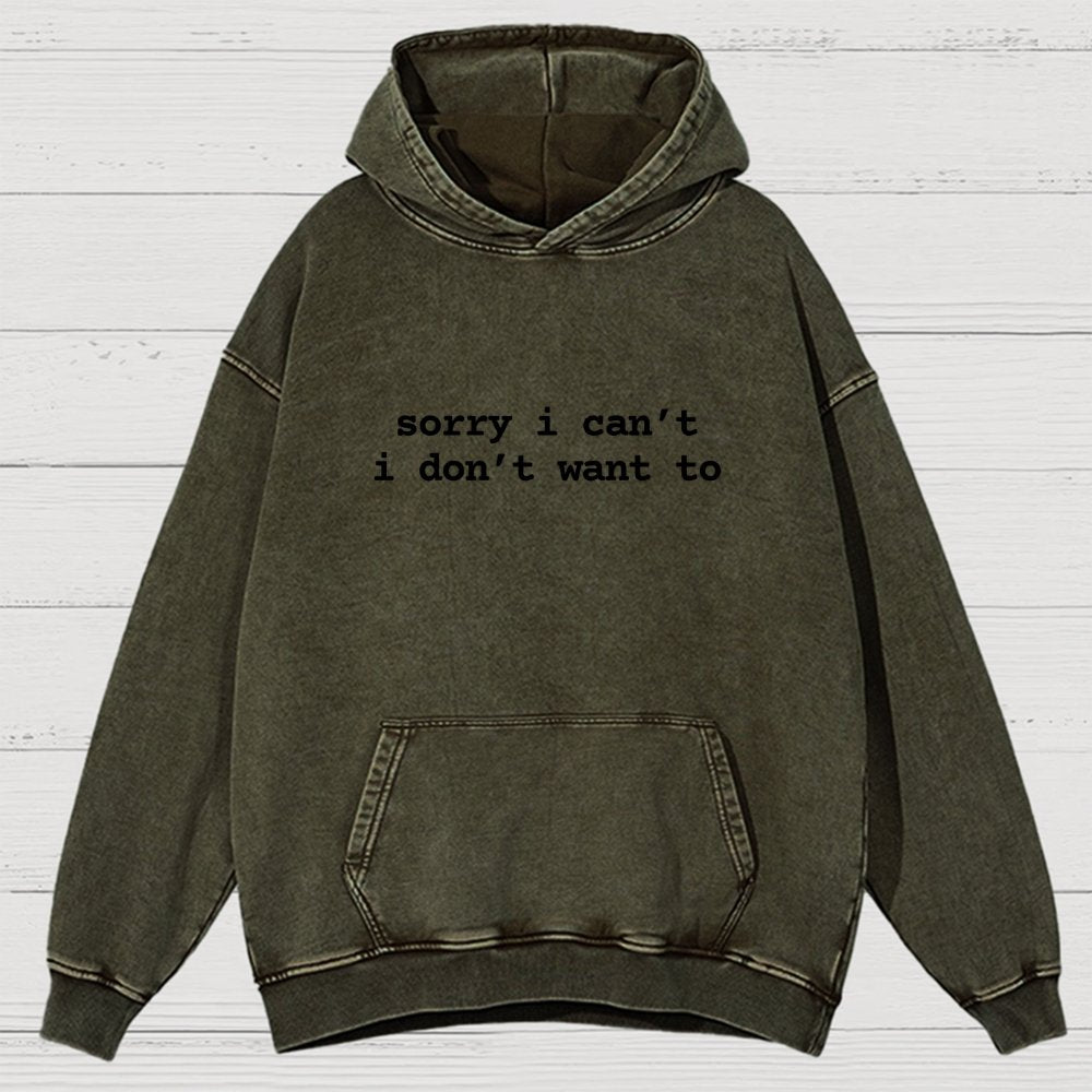 Sarcastic, Humorous, And Funny Quotes For Introverts Vintage Distressed Hoodie