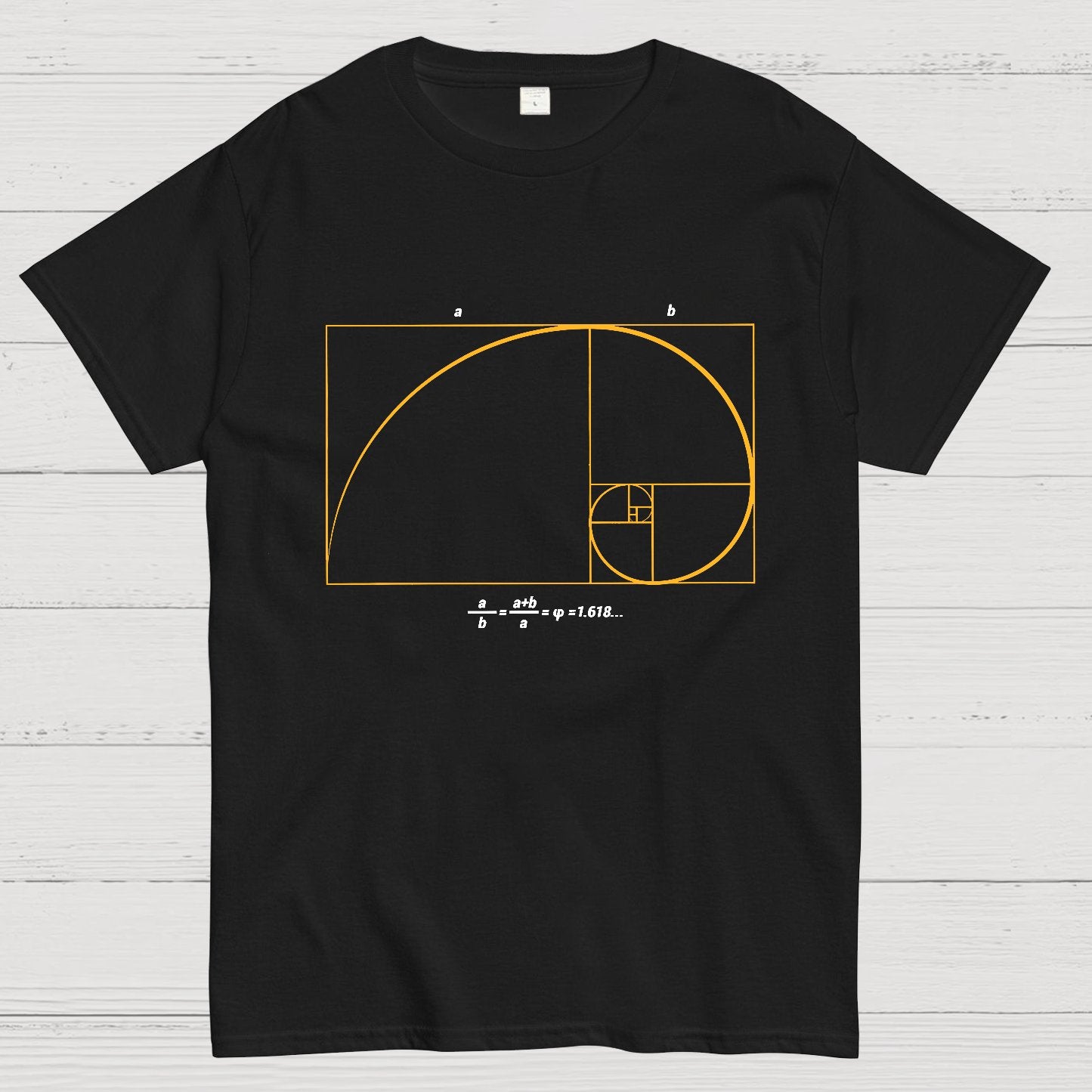 Fibonacci Shirt ∙ Math Art ∙ Science Engineer Geeky T-Shirt