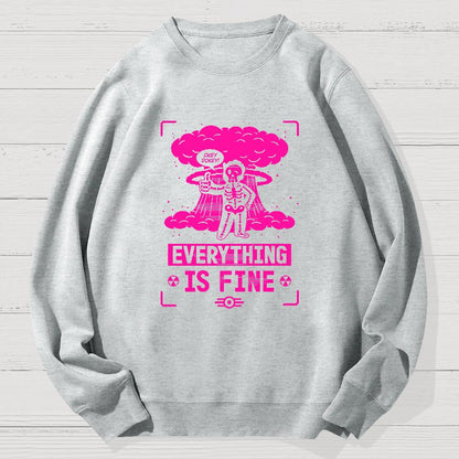 Nuclear Boy Geek Cotton Sweatshirt