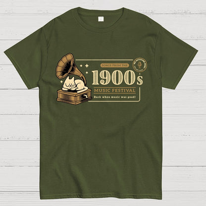 1900s Music Festival Unisex Geek T-Shirt