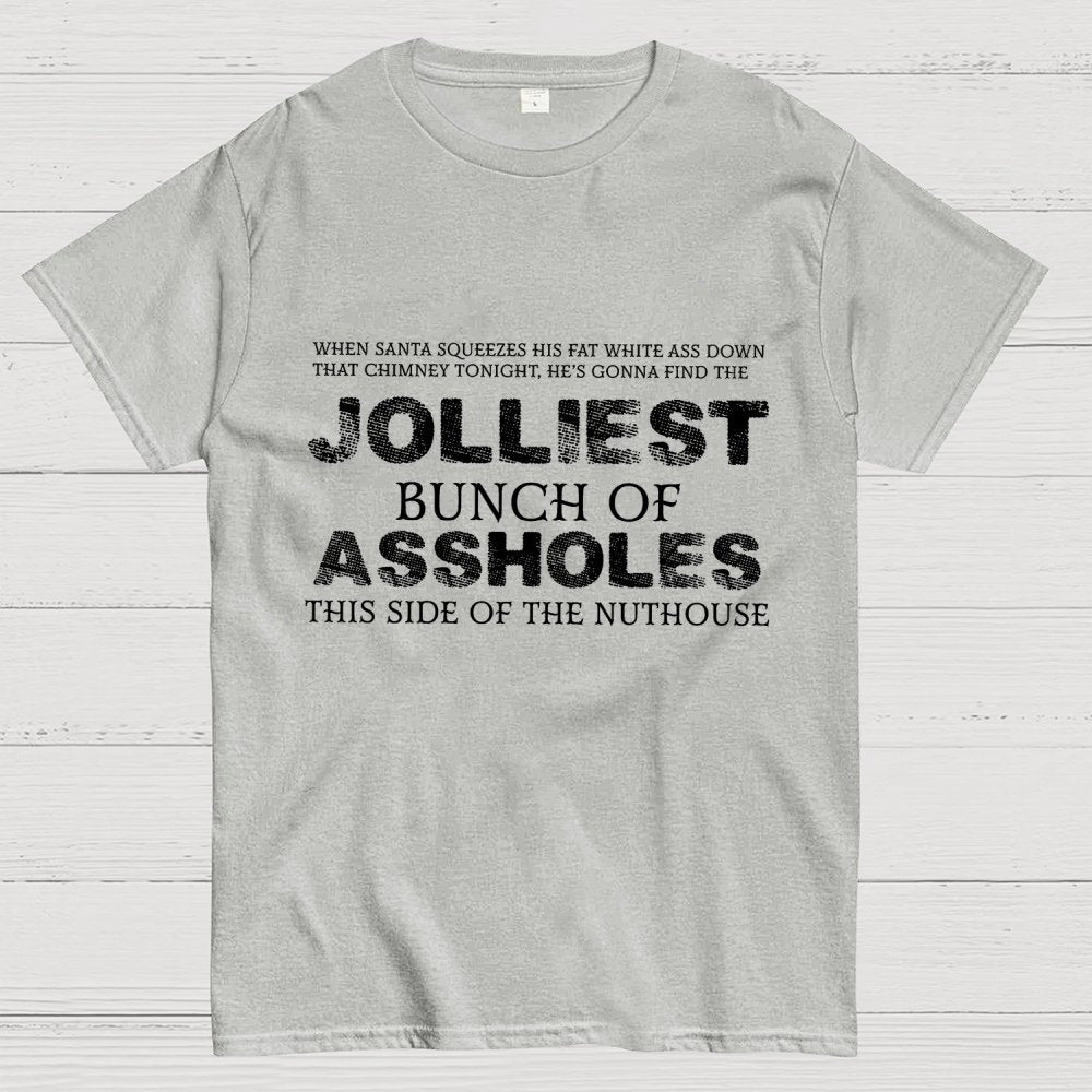 Jolliest Bunch Of this side of the Nuthouse Geek T-Shirt