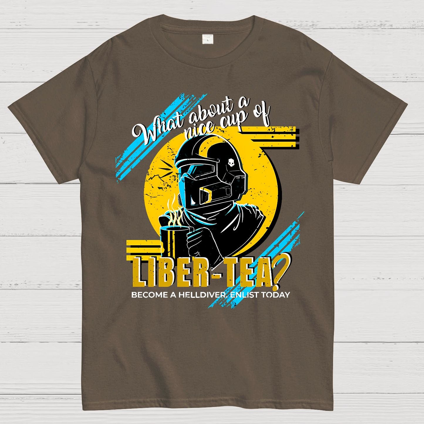 What about a cup of Liber-tea? Geek T-Shirt
