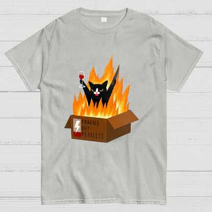 Fragile But Fearless Geek T-Shirt